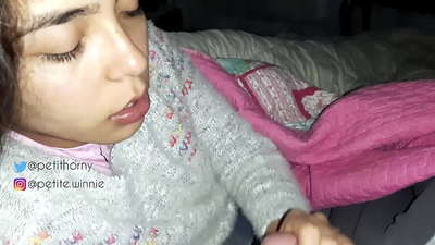 SAYA TELAN SEMUA SUSU TERKUMPUL SUAMI - MENAMPAK LIDAH DENGAN MATI.